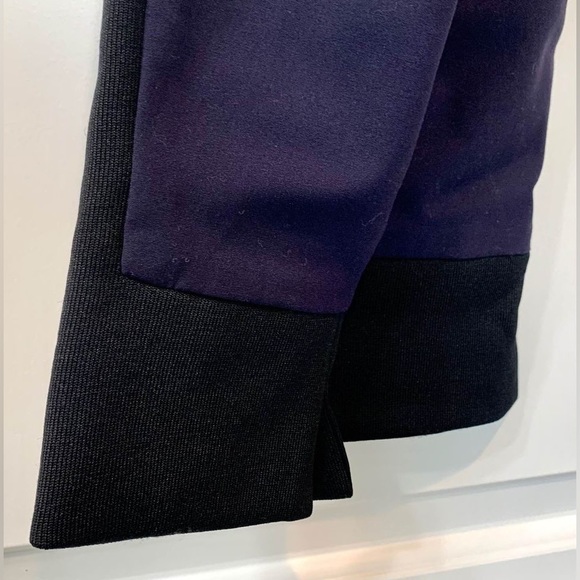 Calvin Klein Women’s 6 Navy Blue Side Stripe Tuxedo Tapered Trouser Pants/Slacks - Picture 2 of 10